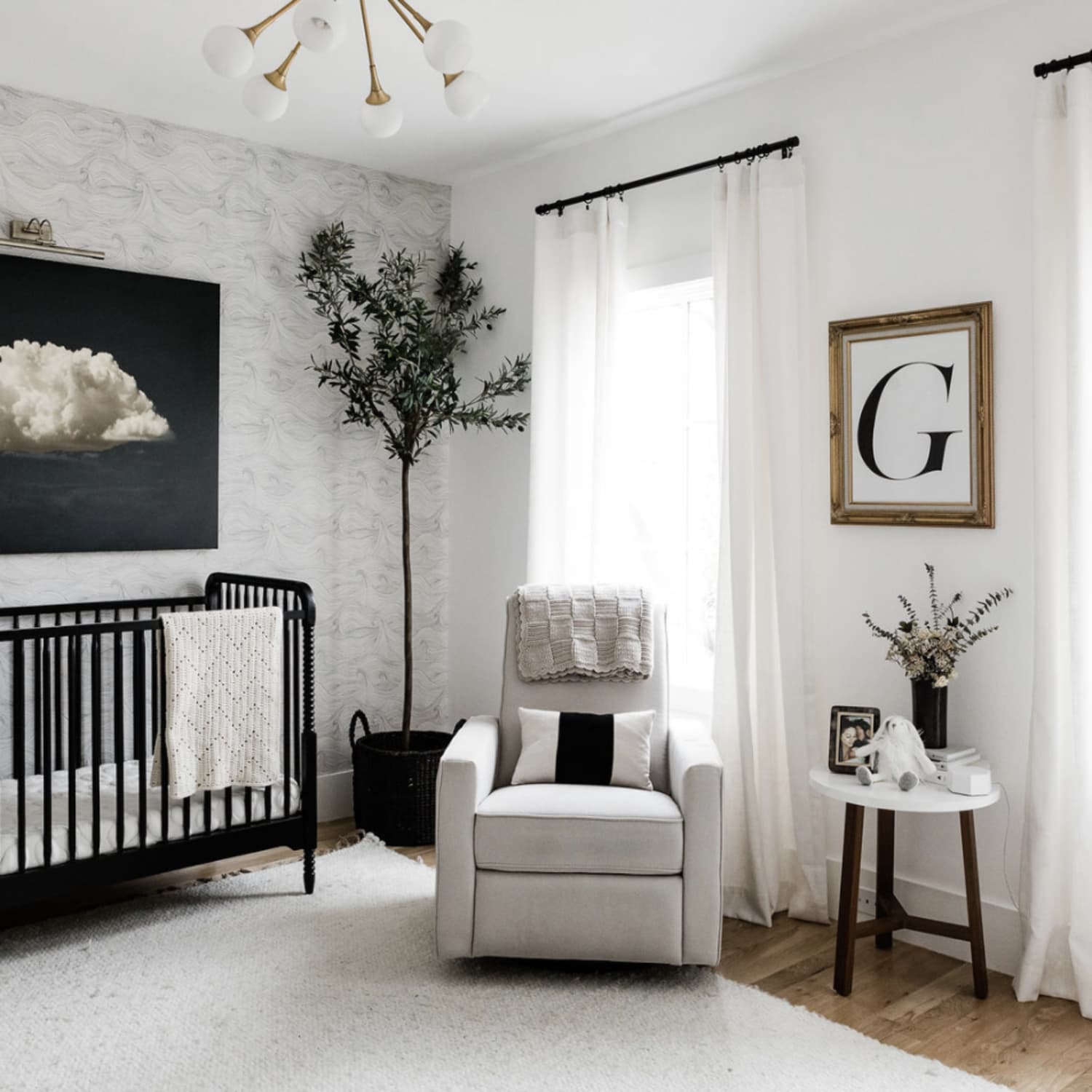 Black white nursery 2025